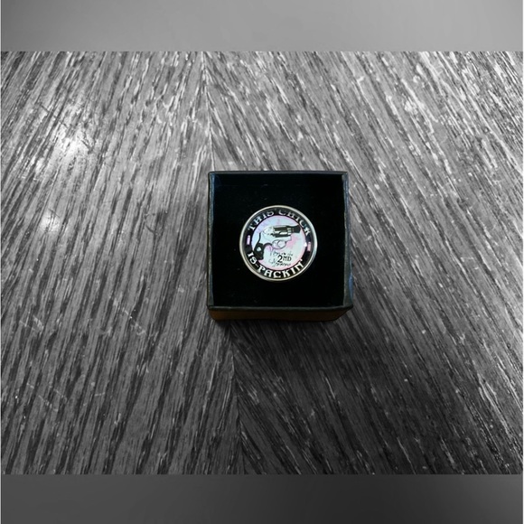 🇺🇸”This Chick Is Packin’” 2nd Amendment Adjustable Silver Ring! - Picture 9 of 9